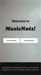Mobile Screenshot of musicnuts.net