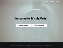 Tablet Screenshot of musicnuts.net